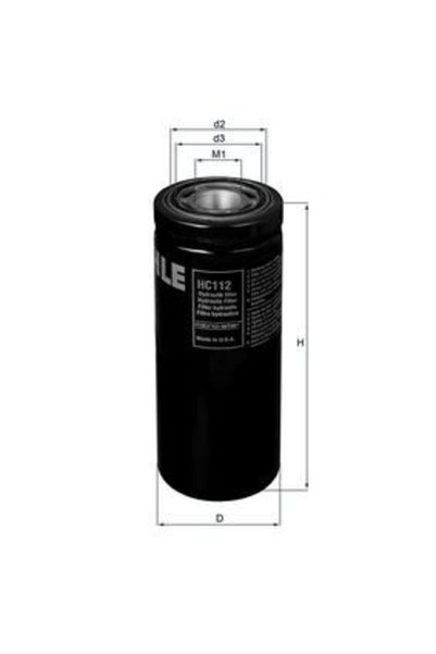 MAHLE Υδραυλικό φίλτρο, αυτόματο κιβώτιο ταχυτήτων HC 112