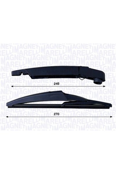 MAGNETI MARELLI Set stergatoare, curatare parbriz 000723180452