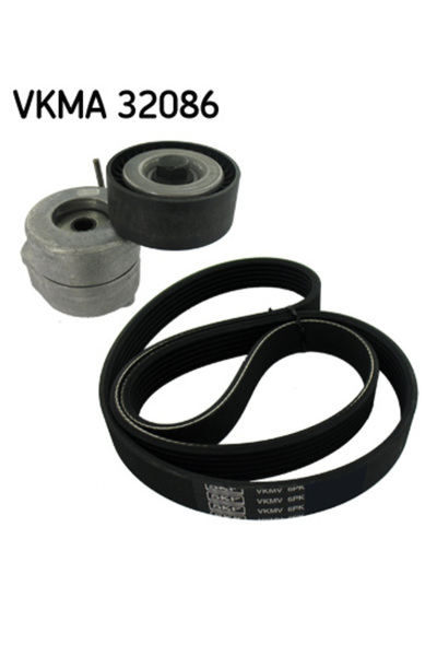 SKF Set curea transmisie cu caneluri VKMA 32086