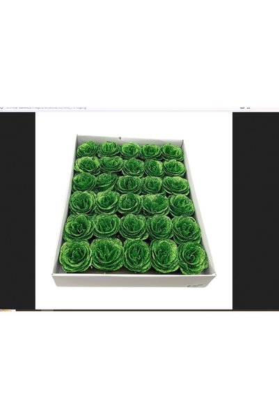 Eom MEHELANY – Set de 30 de flori artificiale cu tijă: trandafiri din spumă, ...