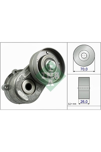 İna Intinzator curea, curea distributie 534 0448 10