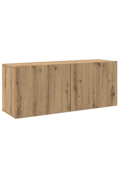 vidaxl Comodă TV de perete, Stejar artizanal, 100x30x41 cm