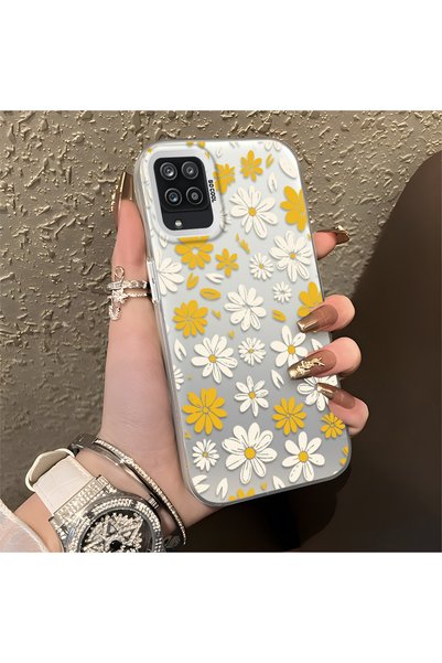 CHICASELUX Samsung Galaxy A12/M12 Compatible Spring Daisy Print Case, Durable...