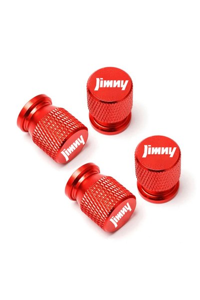 Choice Red 4Pcs For Suzuki jimny Car styling Car Wheel Tire Valve Caps Tyre S...