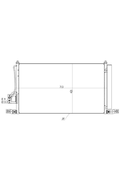MTR Condensator, climatizare 13054627