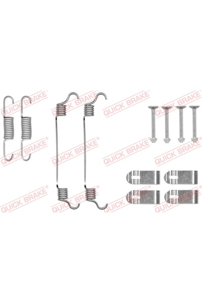 QUICK BRAKE Set accesorii, saboti frana parcare 105-0019