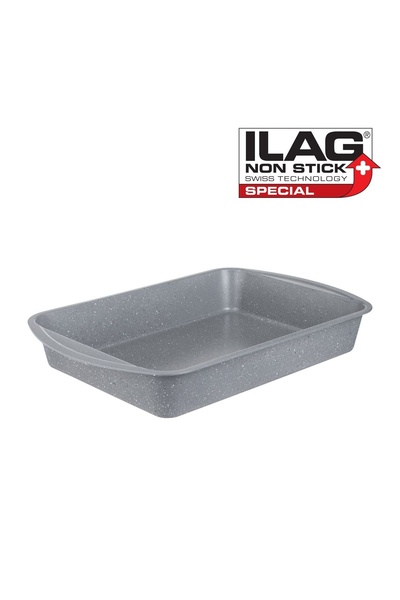 Ilag Tavă Copt Neaderentă Metalică Dreptunghiulara 45x30x7cm