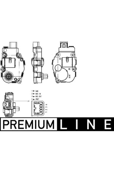 MAHLE Регулиращ елемент, клапа на карбуратора AA 18 000P