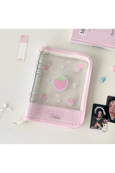 Choice FEN Hot selling Korean INS Fashion A5 PVC Zipper Loose leaf Album Cute...