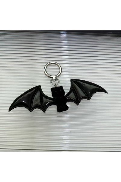 Choice A Gothic Style Bat Keychain Soft Portable Lightweight Bat Hanger Decor...