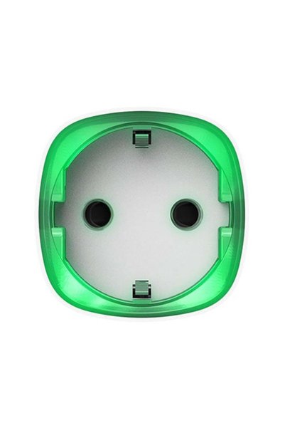 Ajax Priză inteligentă wireless Socket WH, 2.5 kW, indicator de consum LED, 1...