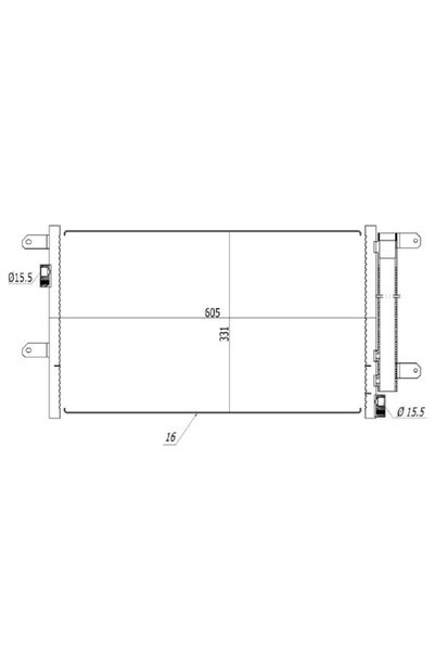 MTR Condensator, climatizare 13054382