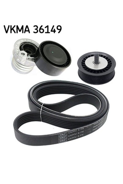 SKF Комплект V-образни ребрени ремъци VKMA 36149