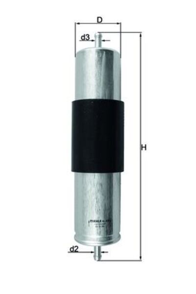 MAHLE Φίλτρο καυσίμου KL 473