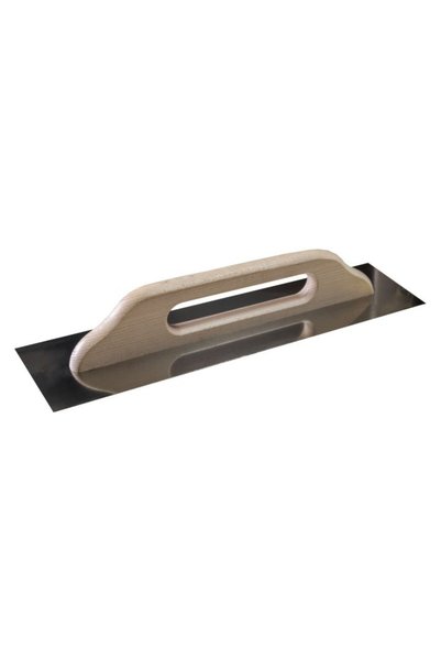 Lumytools Gletieră dreptă din inox cu mâner lemn, 580x130 mm