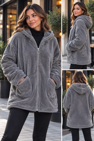 MENSAR OTANTİK Women's Welsoft Comfortable Fit Jacket, Compatible with Sizes ...