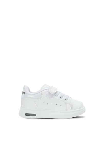 Slazenger Equal in Unisex Kids' White Casual Sneakers