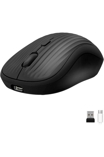 Generic Dual Mode Wireless Mouse, Rechargeable Portable Lightweight Bluetooth...