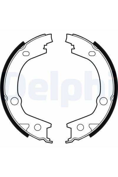 DELPHİ Set saboti frana, frana de mana LS2001