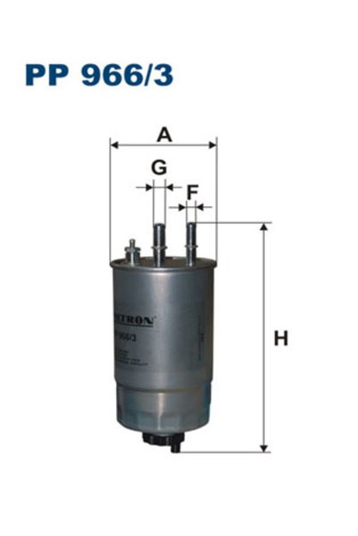 Filtron Filtru combustibil PP 966/3