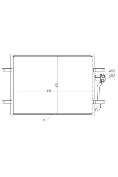 MTR Condensator, climatizare 13054371