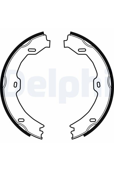 DELPHİ Set saboti frana, frana de mana LS1923