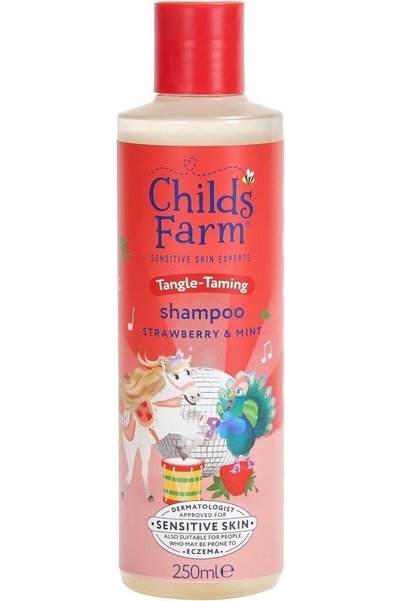 CHILDHOME Childs Farm Παιδικό Σαμπουάν με Φράουλα και Μέντα για Εύκολο Χτένισ...