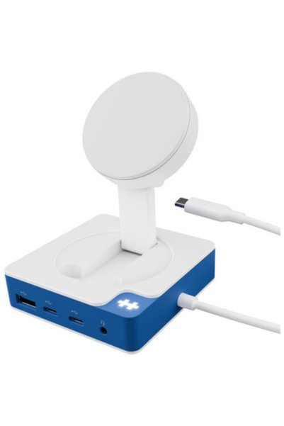 Targus HyperDrive Flex 5-Port USB-C Hub with 7.5W MagSafe Charger, 4K 60Hz HD...