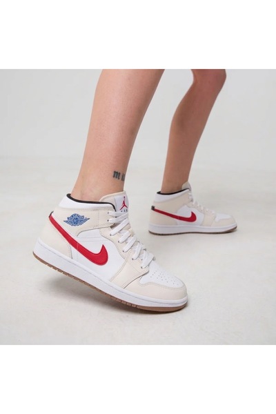 Nike Jordan 1 Low Unisex Spor Ayakkabı 423-004 ( SPORTİKS ) DAR KALIPTIR...