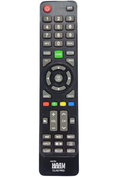 BURAQ جهاز تحكم عن بعد بديل لتلفزيون Haam Tv Lcd Led Class Pro Lcd Led TVs - ...
