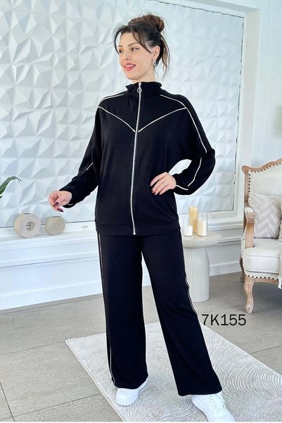 İnce Topuk Biyeli Modal Suit 7K155