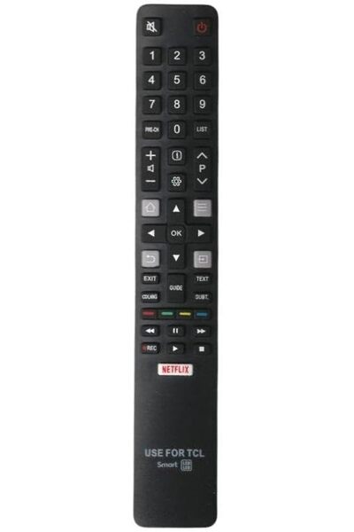 Generic جهاز تحكم عن بعد بديل RC802NP متوافق مع تلفزيونات TCL الذكية بنظام أن...