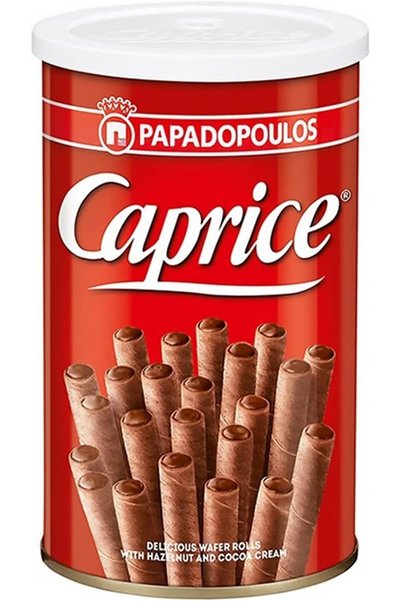Generic كابريس كلاسيك، رولات ويفر محشوة بكريمة البندق والكاكاو، 53 جرام - عبو...