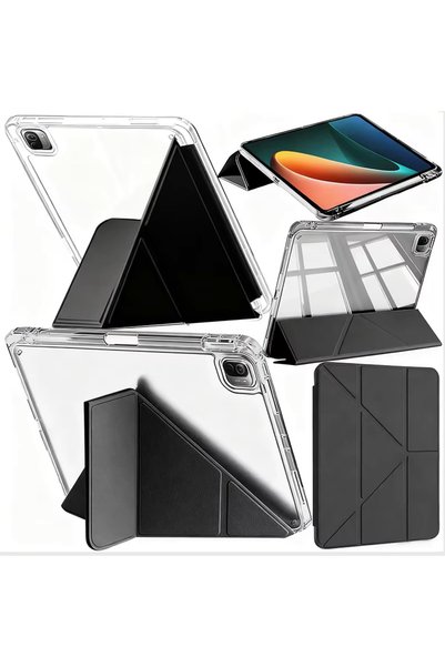 Alfa MEC Huawei Matepad 11.5s / Air /11.5 Inç / Papermate 2023 2025 Uyumlu Mika Mars Kalem Bölmeli Modlu Kılıf