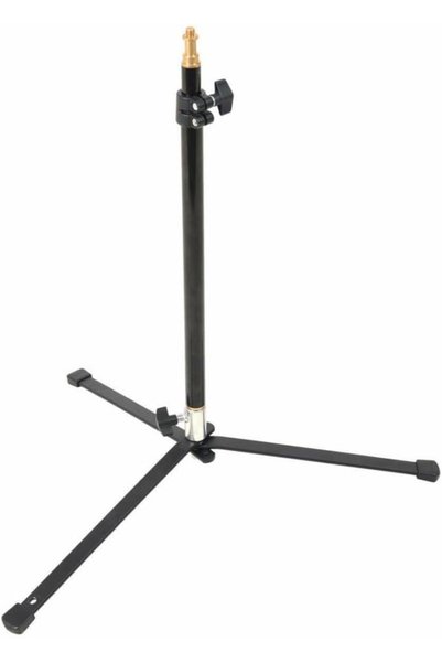 Generic حامل إضاءة أرضي قابل للطي 90F مع قاعدة قابلة للإزالة