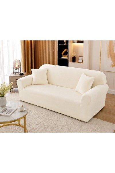 JOJO HOME Κάλυμμα καναπέ, Jojo Home, Εξαιρετικά ελαστικό βελούδο, Μονόχρωμο, ...
