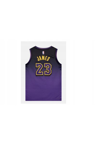 Amazon NIKE X LOS ANGELES LAKERS TRICOU DE BASCHET VIOLET-NEGRU 48