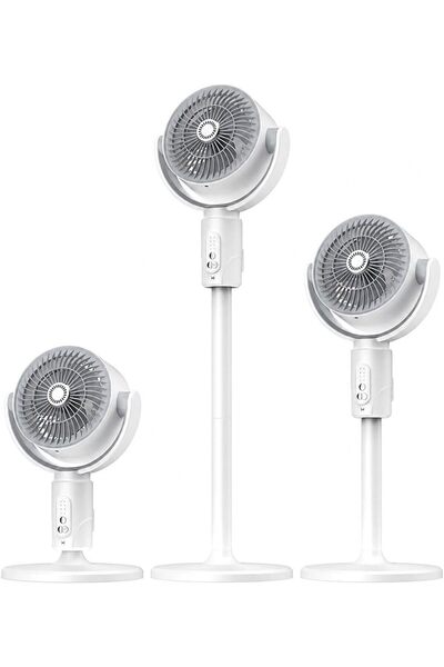 Generic 3-in-1 Air Circulator Fan with Remote Control, Compact Width 24.5cm, ...