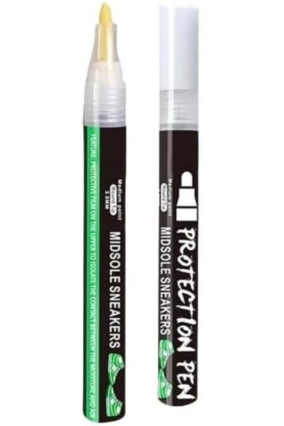 Generic White Sneaker Paint – Waterproof Shoe Whitener Pen, Fine Precision Ti...