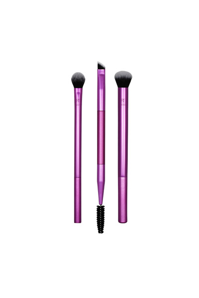 Other ريال تكنيكس Eye Shade + Blend مجموعة فراشي ظلال العيون 3 قطع.