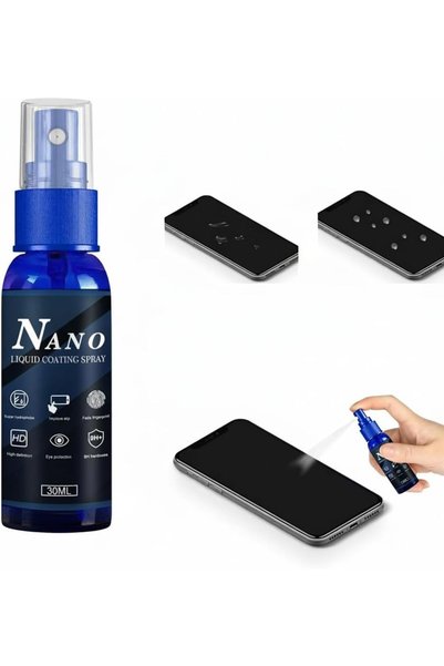 Generic Premium Liquid Glass Coating Spray for Mobile Screens - Advanced Wate...