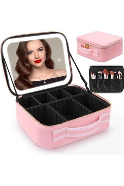 OEM Geantă cosmetică de călătorie de mare capacitate, geantă cosmetică portab...