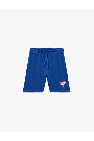 Koton Boys Navy Graphic Print Shorts