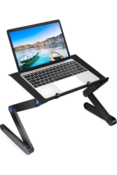 Generic Adjustable Laptop Stand with USB Large Cooling Fan, U HOOME Ergonomic...