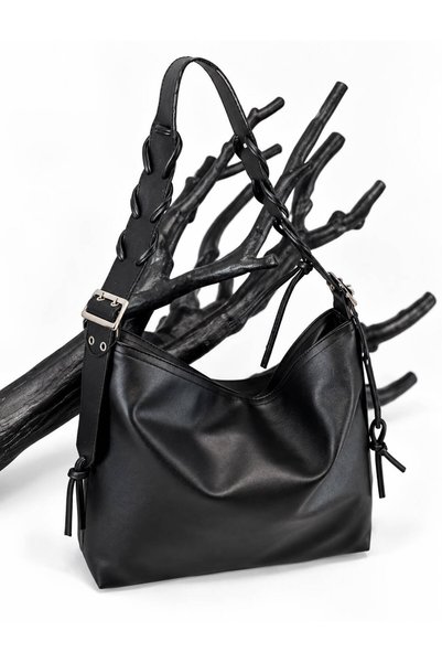 Generic Brand Women's Belt-Detailed, Casual Pinterest-Style Shoulder Bag, 37X...