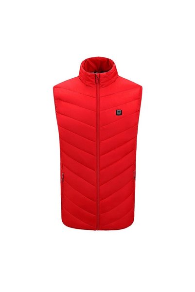 Evolium Vesta cu Incalzire, 45 - 50 kg, Marime M, Rosu, Evolium, Unisex, 2 Zo...