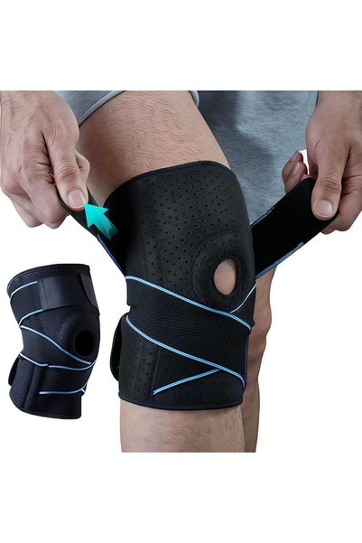 GENERAL 【Upgrade】Knee Brace with Premium Side Stabilizers, Adjustable Patella...
