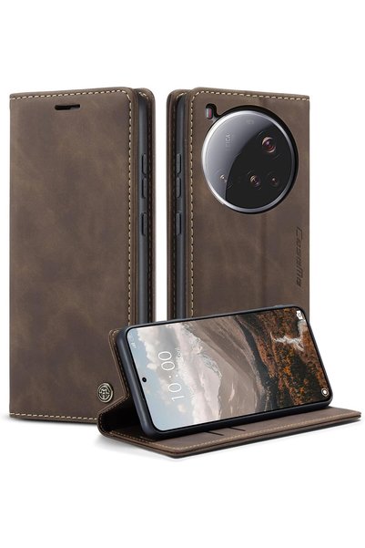 Generic CaseMe Wallet Case for Xiaomi 15 Ultra, Premium Retro PU Leather Flip...
