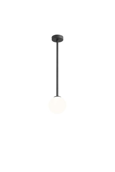 Aldex Plafonieră Neagră, Aldex, Pinne M, metal, E14, 14x14x67cm