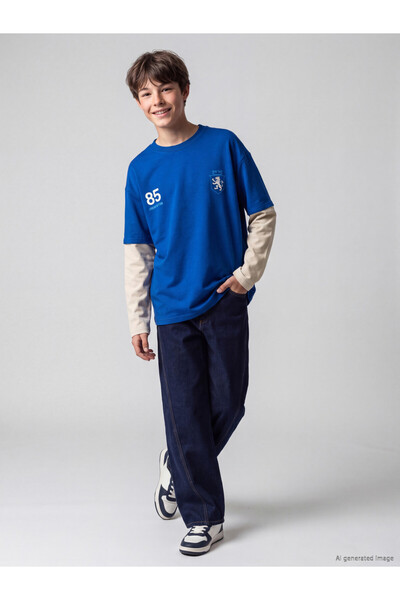 LC Waikiki Timeless Clothing & Timeless Choices Zero Roba Collar Boys' T-Shirt